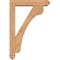 Ekena Millwork Legacy Arts and Crafts Smooth Bracket w/ Offset Brace, Western Red Cedar, 5 1/2"W x 26"D x 38"H BKT0604X26X38LEC03SWR - alternate 4